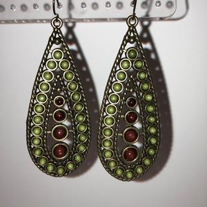 Jewelry - Multi-colored Stone Earrings Jewelry - Multi-colored Stone Earrings
